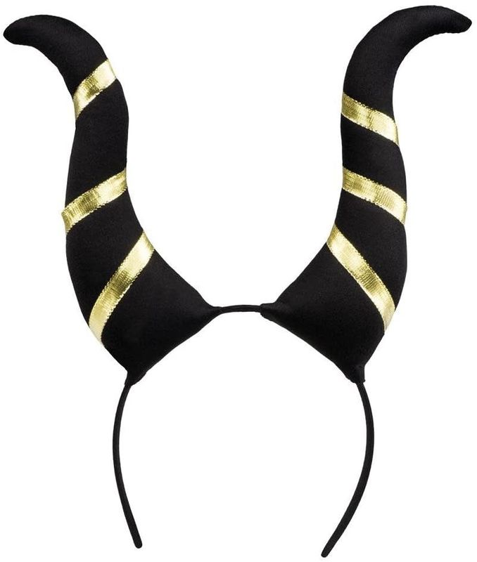 Maleficent Tiara Black/Gold