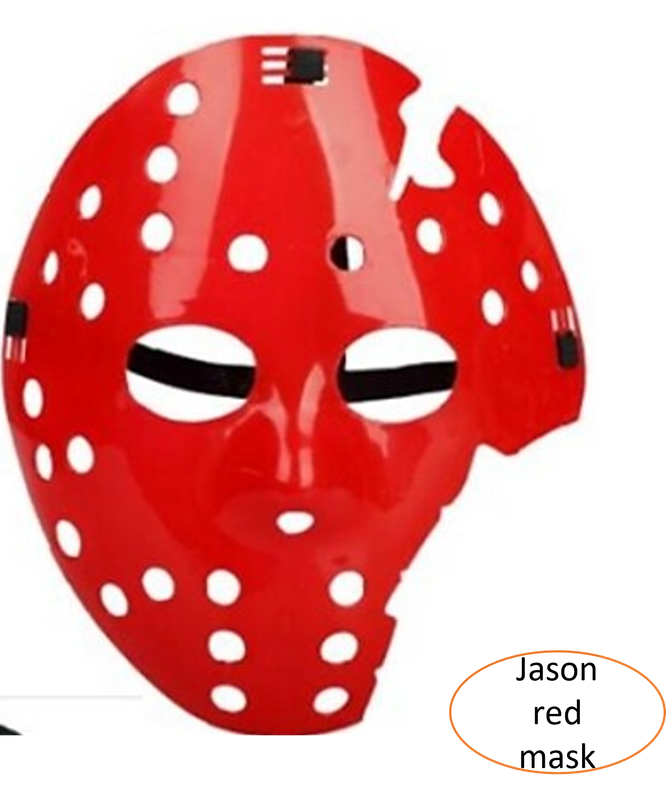 Jason mask red