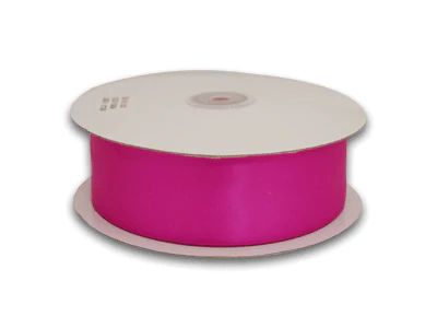 1/4 Inch Fuchsia Satin Ribbon 100 Yards 1/4 Inch Fuchsia Satin Ribbon 100 Yards