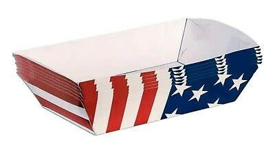 USA Flag Paper Trays USA Flag Paper Trays
