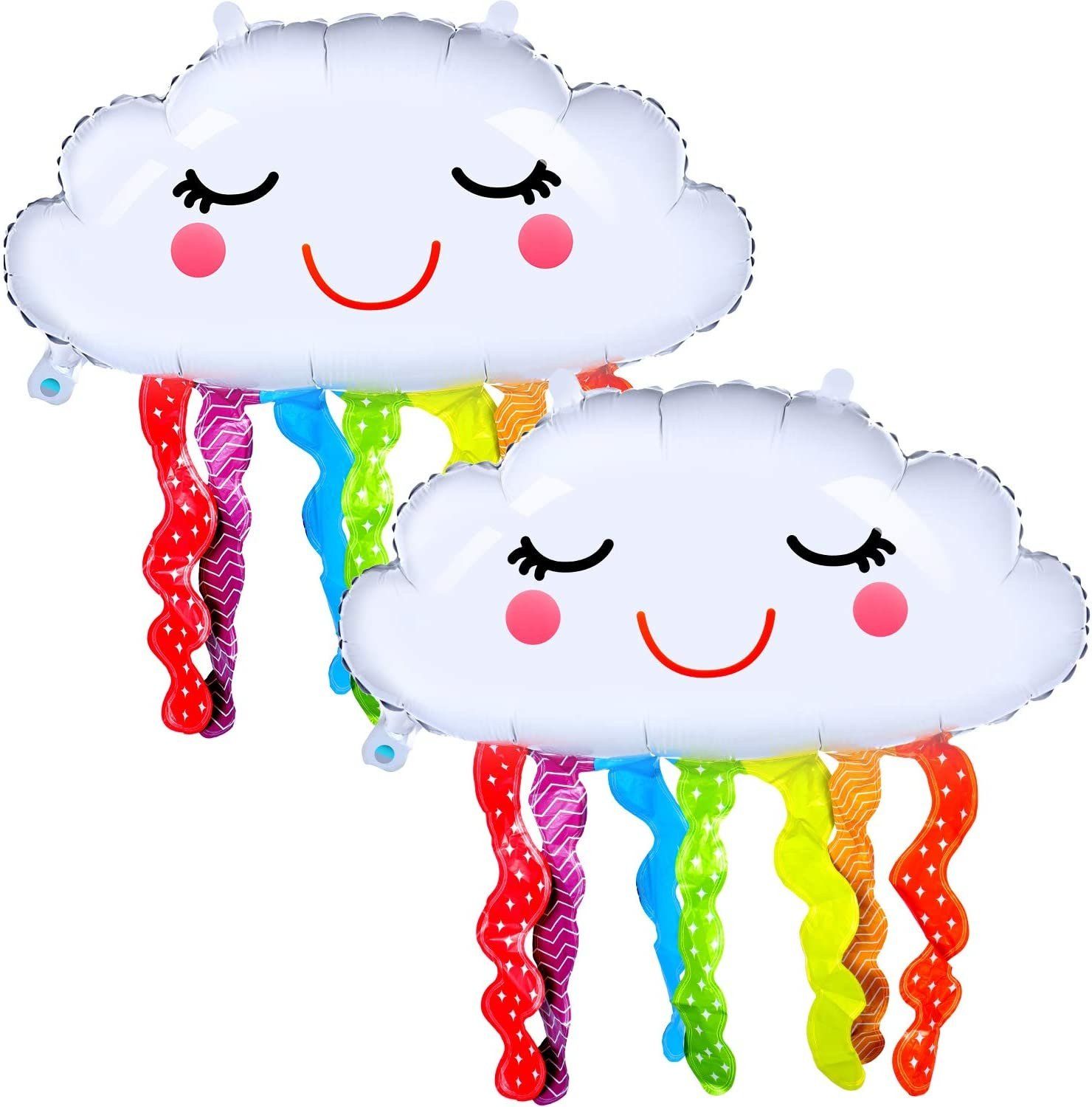 Happy Cloud FOI Balloon with Rain Streamers 30&quot;