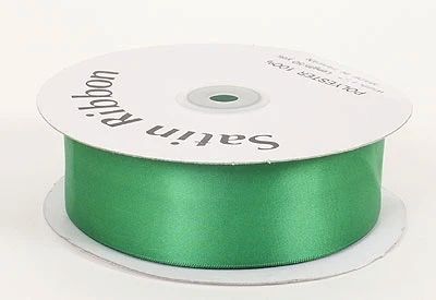 1/4 Inch Emerald Satin Ribbon 100 Yards 1/4 Inch Emerald Satin Ribbon 100 Yards
