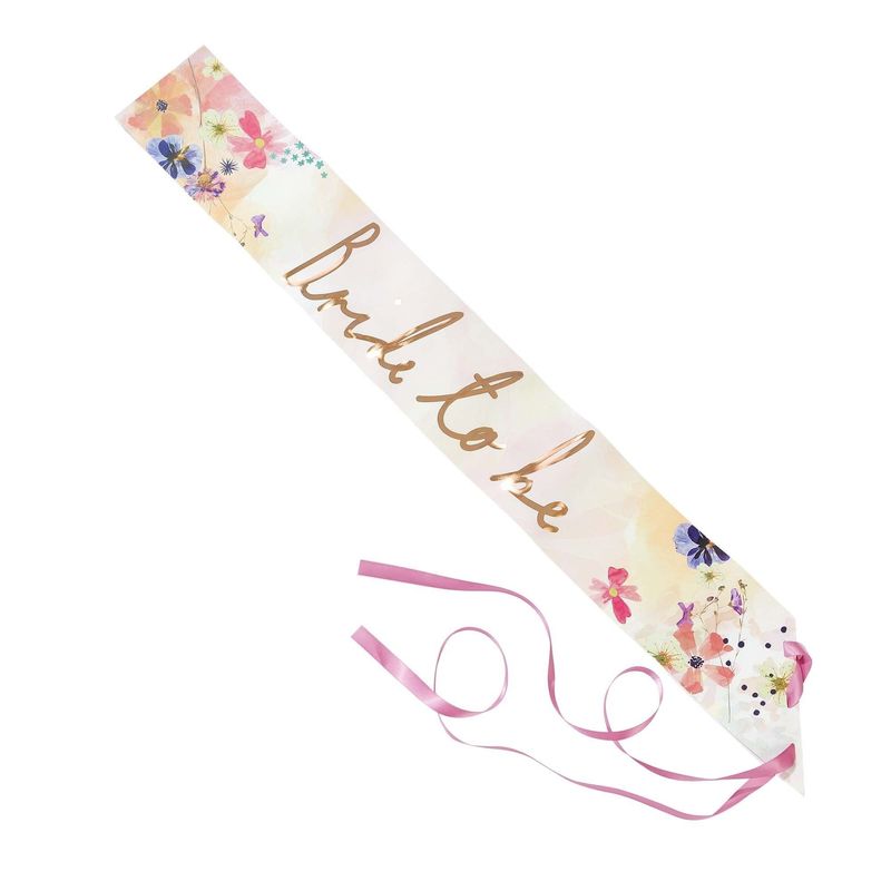 Blossom Girls Bride to Be Sash Blossom Girls Bride to Be Sash