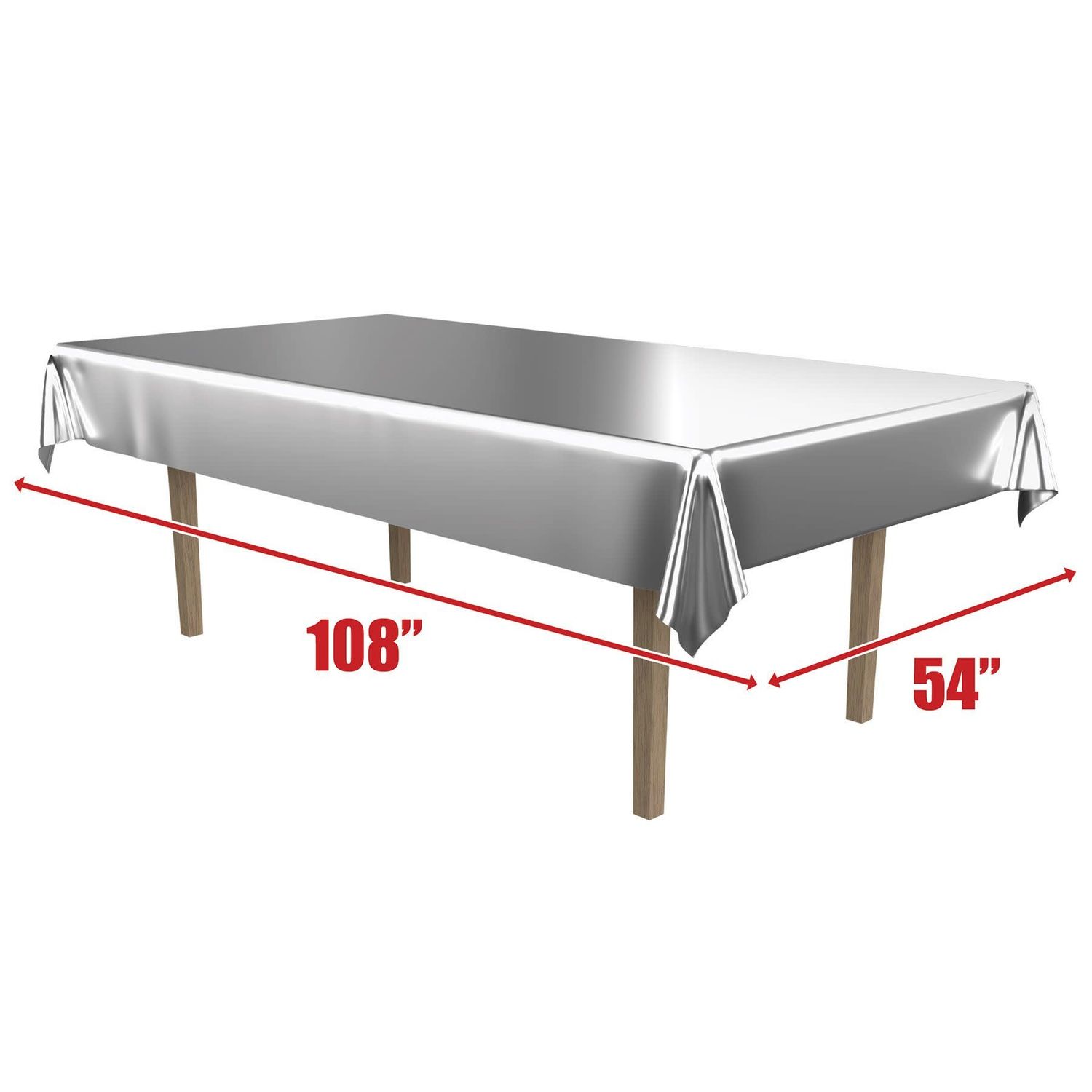 Metallic Rectangular Tablecover