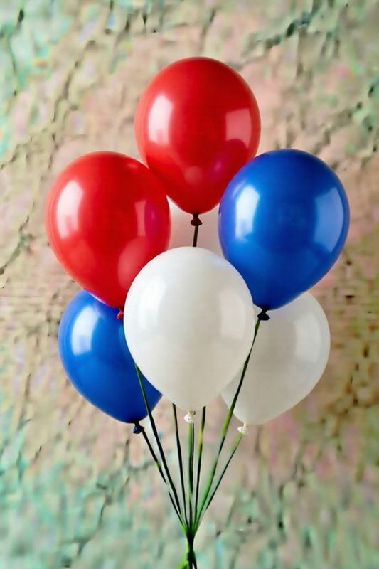 7 COUNT  ASST LATEX BALLOONS