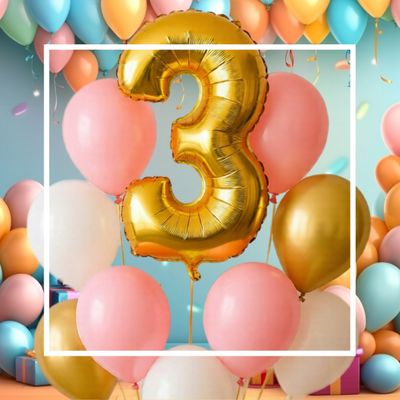 36 to 40 inch Number Balloons