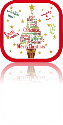 Christmas Joy 7 Inch Plates