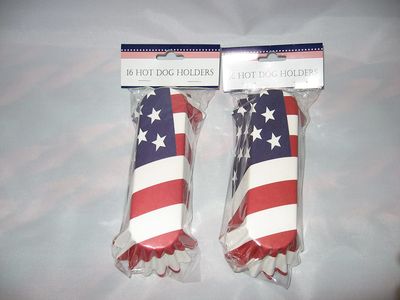 USA Flag Hot Dog Tray