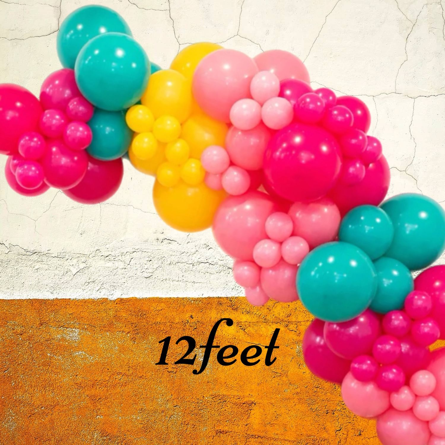 12 feet balloon garland
