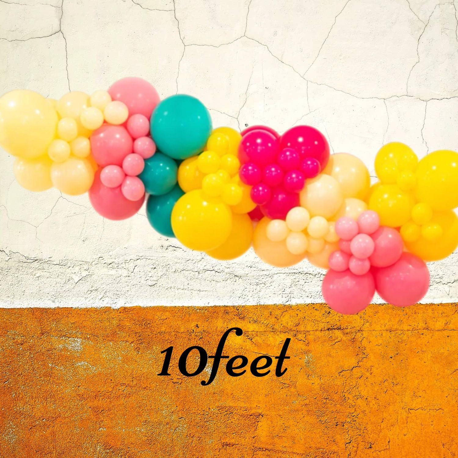 10 feet balloon garland