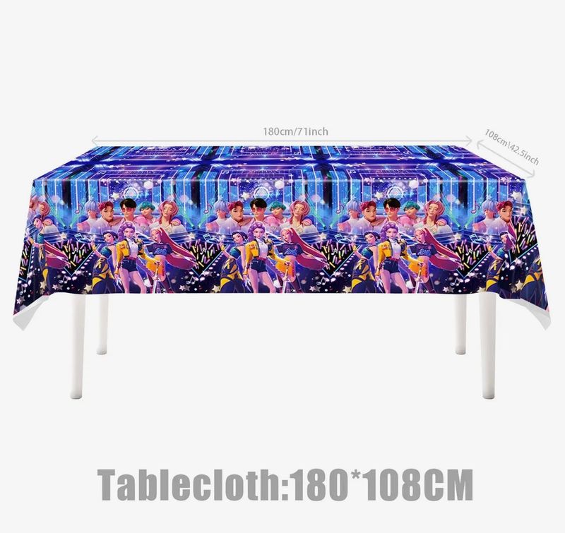 K-POP DEAMON HUNTERZ TABLECOVER