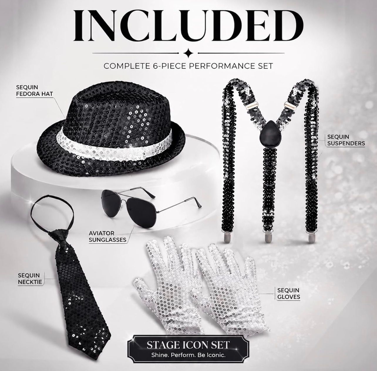 MICHEAL JACKSON COSTUME ACCESSORIES