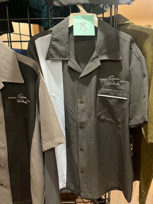 Embroidered button-up #8