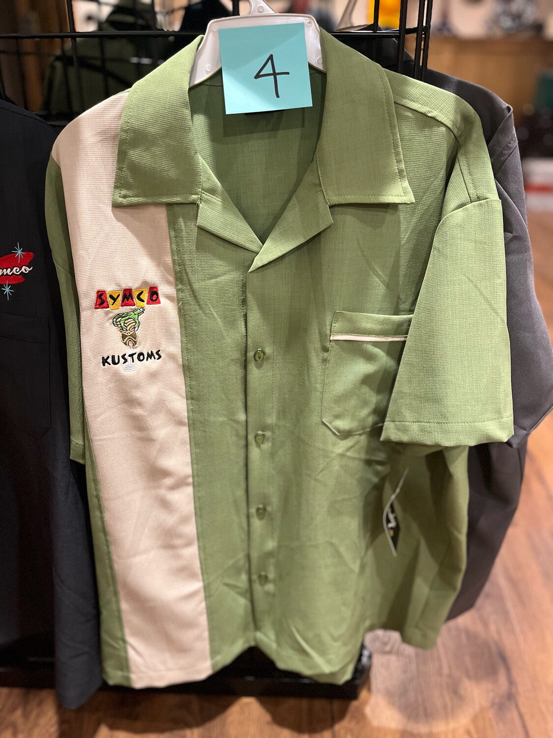 Embroidered button-up #4