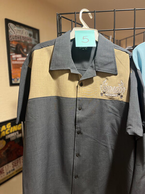Embroidered button-up #5