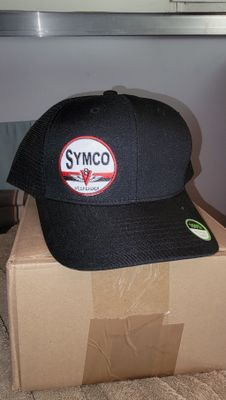 Black Snapback Hat V8