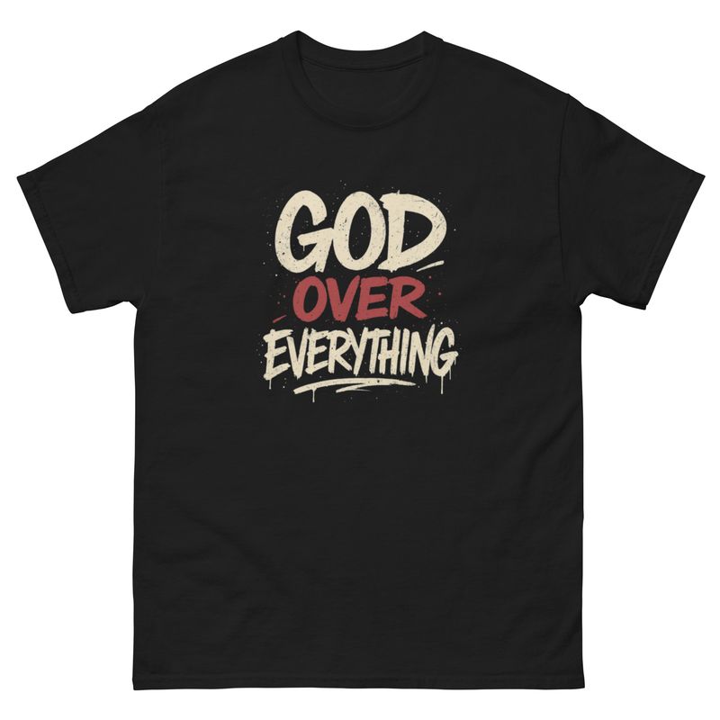 God Over Everything classic tee