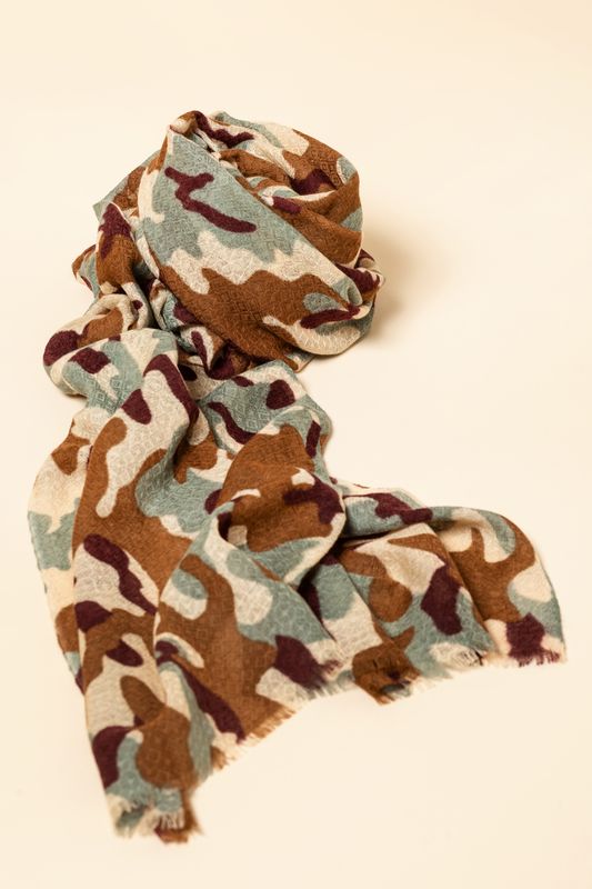 Sciarpa camouflage - Cm 200 x 75