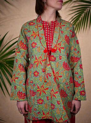 Reversible Kimono Jacket in Multiple Colorways