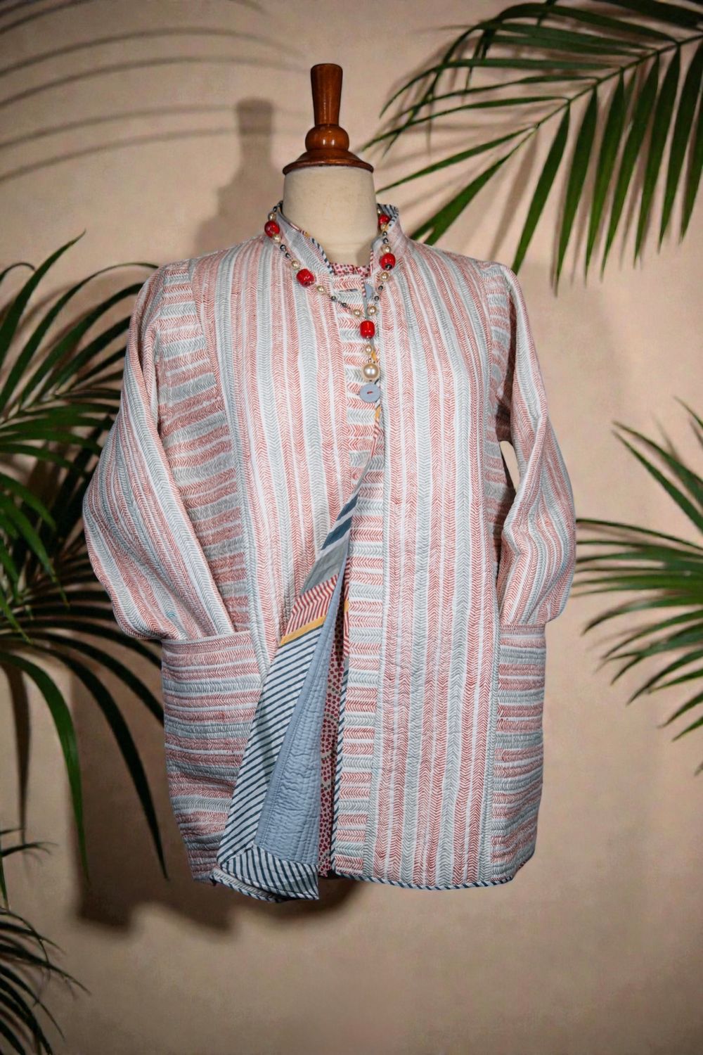 Giacca over in cotone