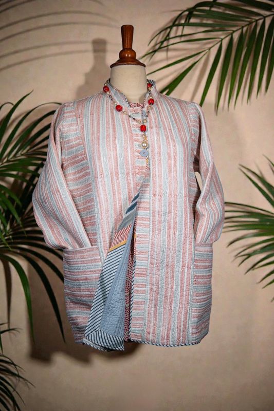 Giacca over in cotone