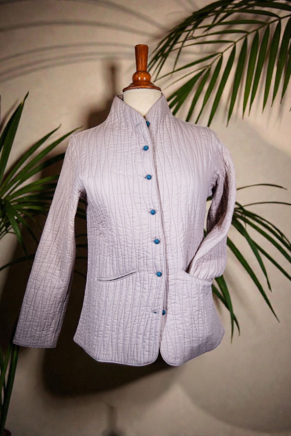 Taupe Cotton Riding Jacket Taupe Cotton Riding Jacket