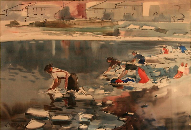 LAVANDERAS EN GIRONA