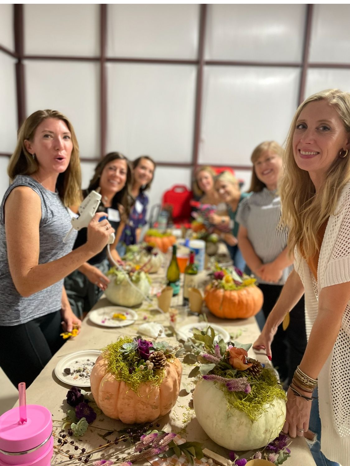 Pumpkin Floral Arrangement Workshop at TBK 9/22