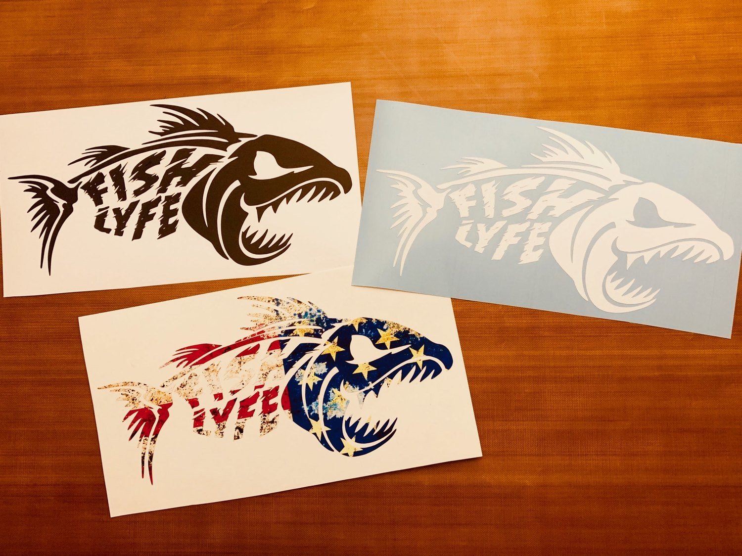 6 Inch Fish Lyfe Decal 6 Inch Fish Lyfe Decal