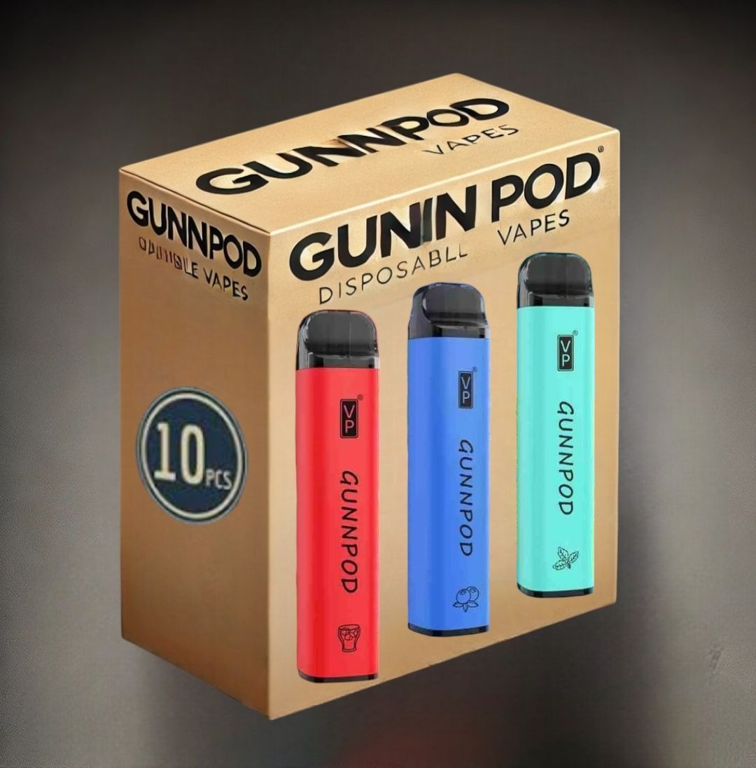 Gunnpod 2000 Vape 10 Pack Bulk Vapes
