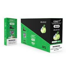 full box  IGET Bar Melon Ice - bulk Deal