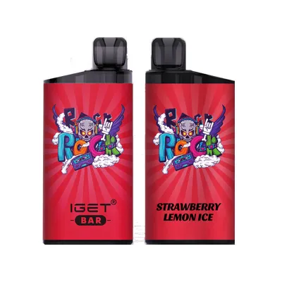 full box  IGET Bar Strawberry Lemon Ice - bulk Deal