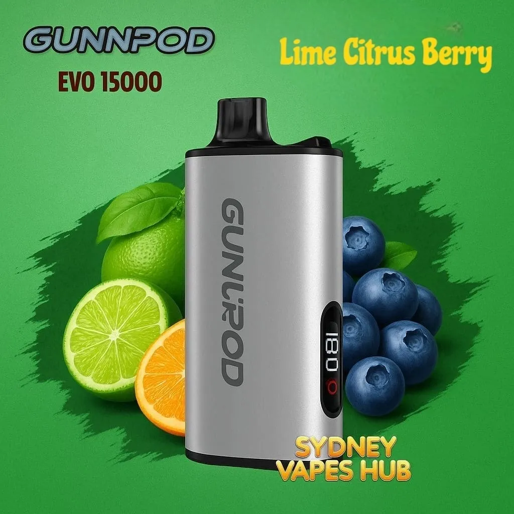 Gunnpod EVO Lime Citrus Berry 15K