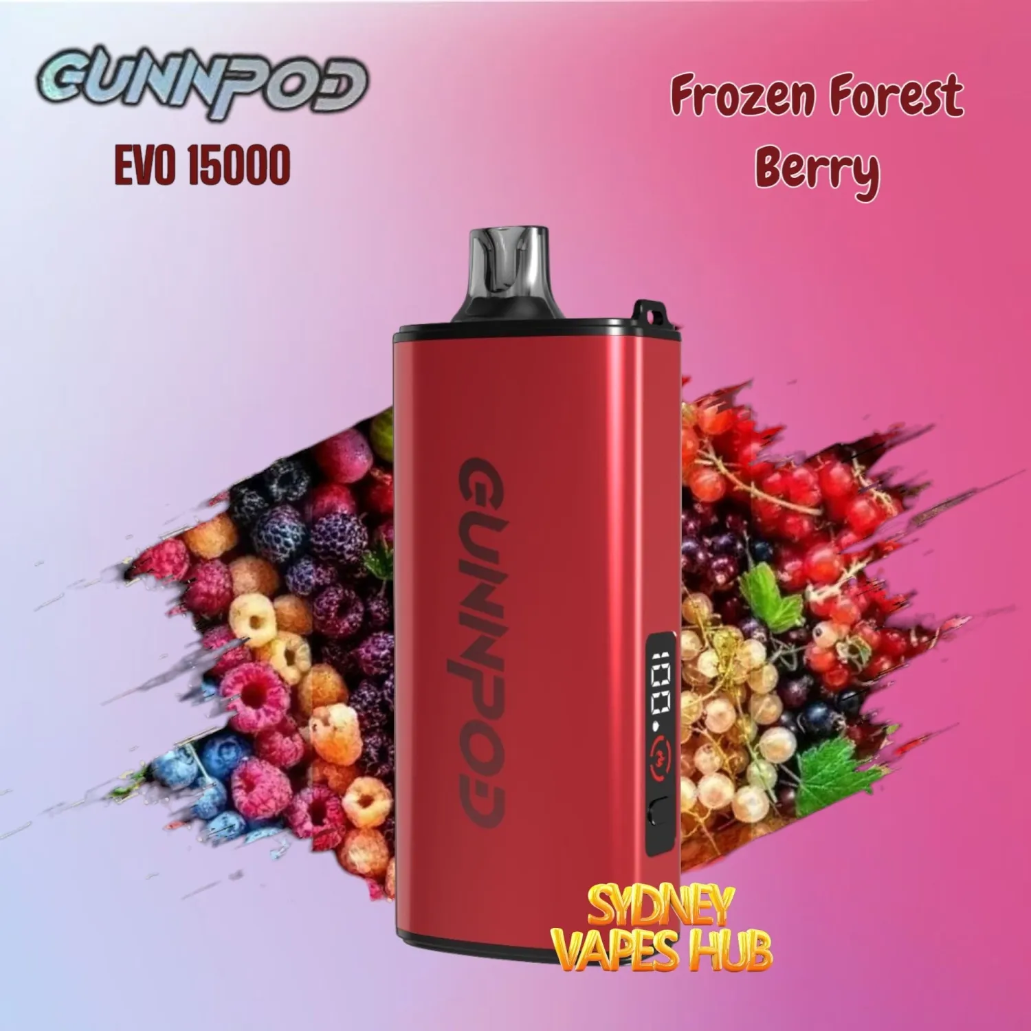 Gunnpod EVO Frozen Forest Berry 15000
