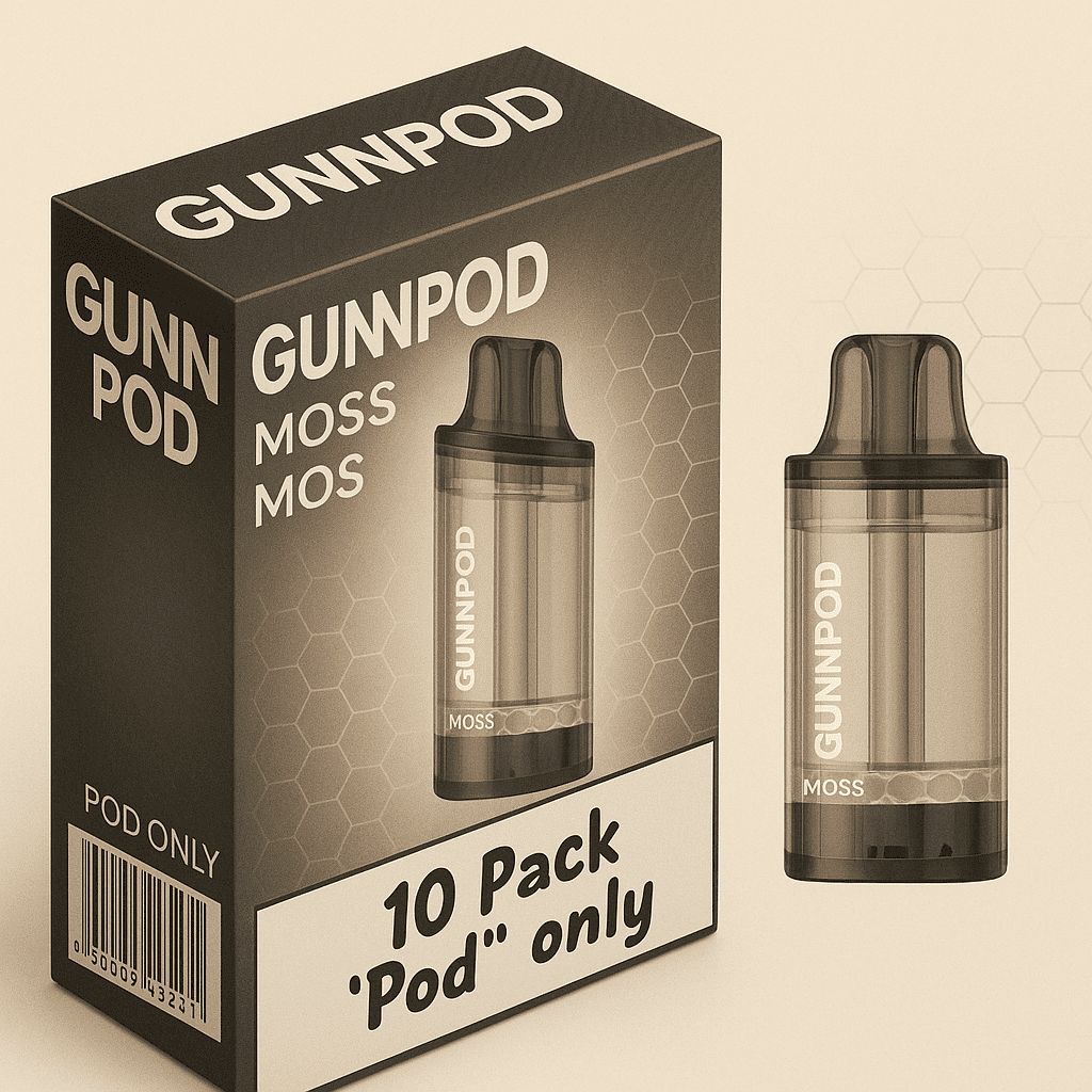 Gunnpod moss - 10 Pack “pod Only&quot;