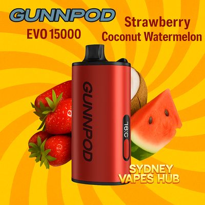 Gunnpod EVO Strawberry Coconut Watermelon 15K