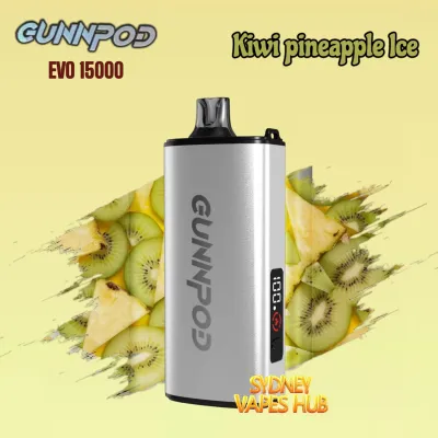 Gunnpod EVO Kiwi Pineapple Ice 15000