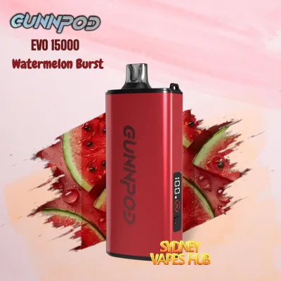 Gunnpod EVO watermelon Burst 15000