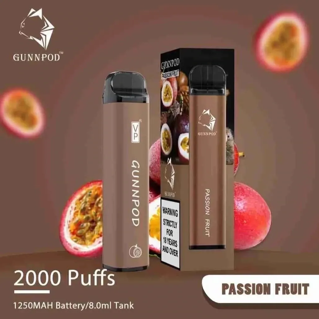 Gunnpod Passion Fruit 2000 Puffs