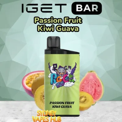 IGET Bar 3500 Passion Fruit Kiwi Guava