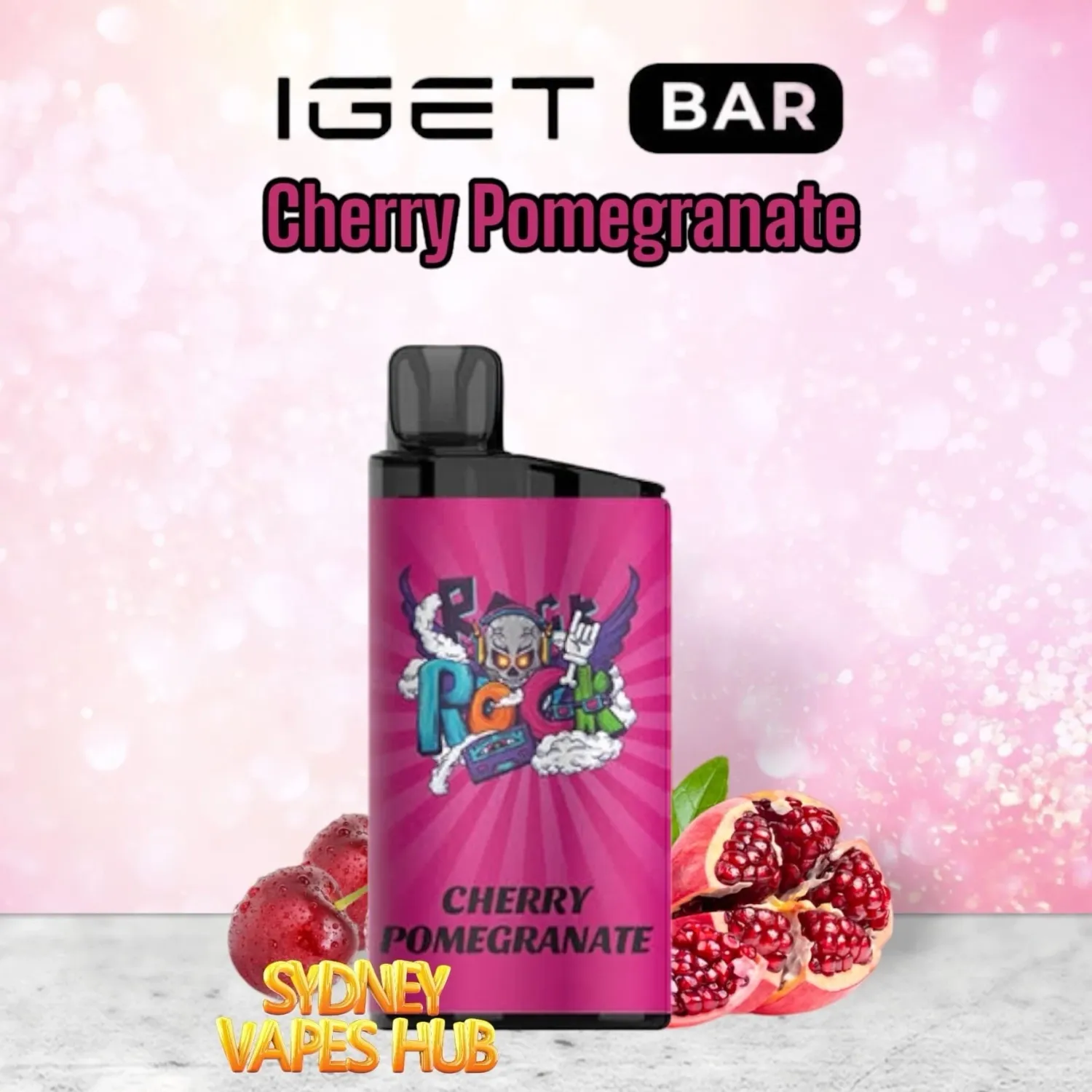 IGET Bar 3500 Cherry Pomegranate
