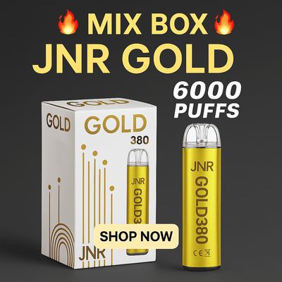 JNR Gold 6000 puffs - 10 Pack