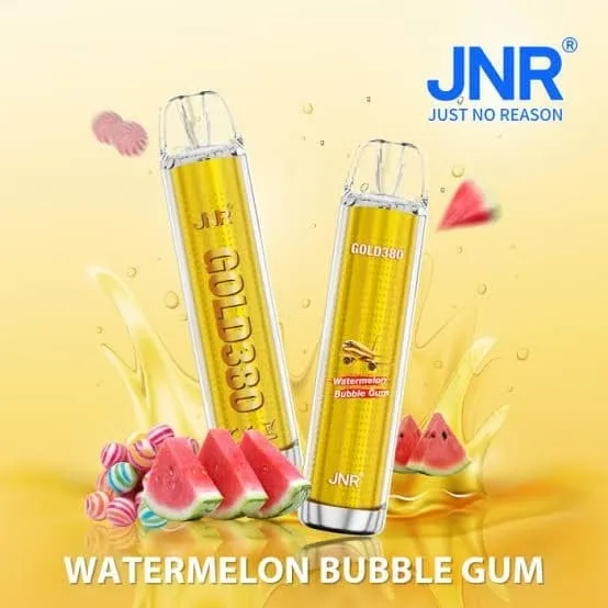 JNR Gold Watermelon Bubble Gum 6000