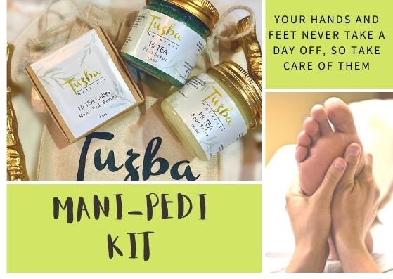 HI-TEA FOOT SCRUB MANI PEDI KIT