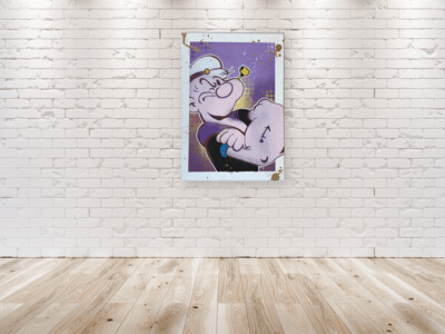 Popeye Purple Ombre
