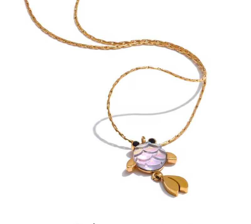Collier Tortue Nacrée