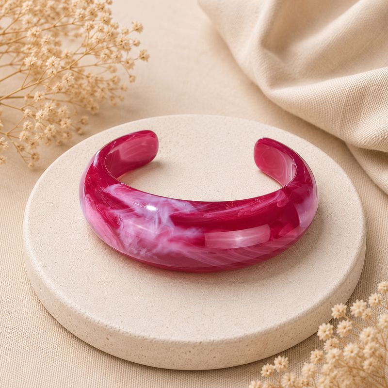 Manchette Fuchsia Élégance