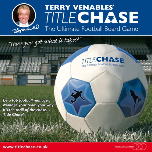Terry Venables Title Chase Board Game