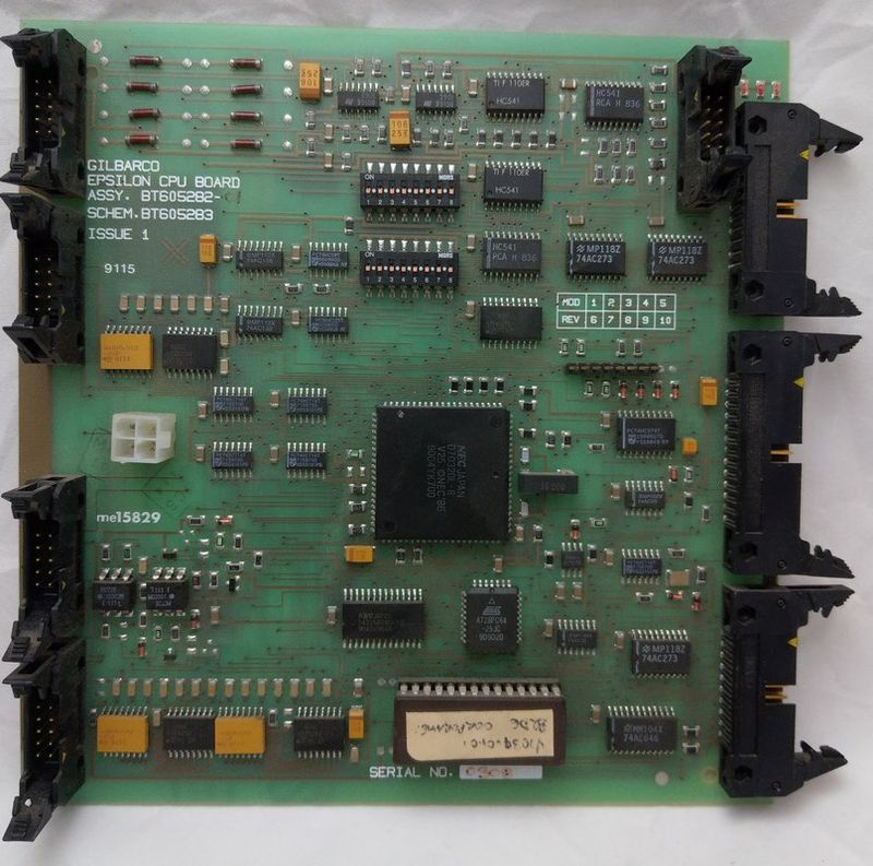 Epsilon CPU for Gilbarco G-MPD used