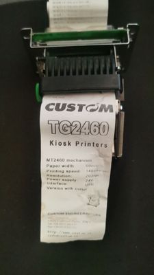 TG2460 CUSTOM thermal printer for printing receipts USED